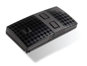 001 TW 2 EE  Брелок - передатчик CAME 2-х канальный, функция "key code", цвет черный (аналог TOP-432, 001TWIN2) цвет черный